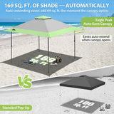 13x13 Straight Leg Pop Up Canopy Tent with 169 sqft of Shade - Eagle Peak®