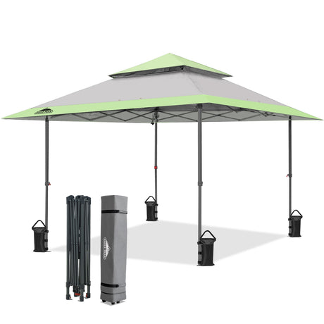 13x13 Straight Leg Pop Up Canopy Tent with 169 sqft of Shade - Eagle Peak®