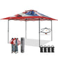 13x13 Straight Leg Pop Up Canopy Tent with 169 sqft of Shade - Eagle Peak