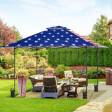 13x13 Straight Leg Pop Up Canopy Tent with 169 sqft of Shade - Eagle Peak Custom Canopy Tent