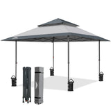 13x13 Straight Leg Pop Up Canopy Tent with 169 sqft of Shade - Eagle Peak®