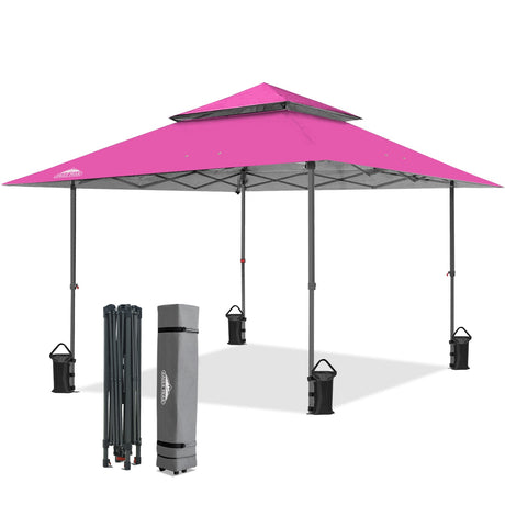 13x13 Straight Leg Pop Up Canopy Tent with 169 sqft of Shade - Eagle Peak®