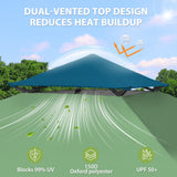 13x13 Straight Leg Pop Up Canopy Tent with 169 sqft of Shade - Eagle Peak®