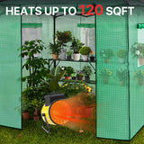 1500W Outdoor Heater, 1/2 Pack, Yellow - Eagle Peak Custom Canopy Tent