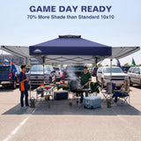 17x10 Pop up Gazebo Canopy Tent, Dual Awnings - Eagle Peak®