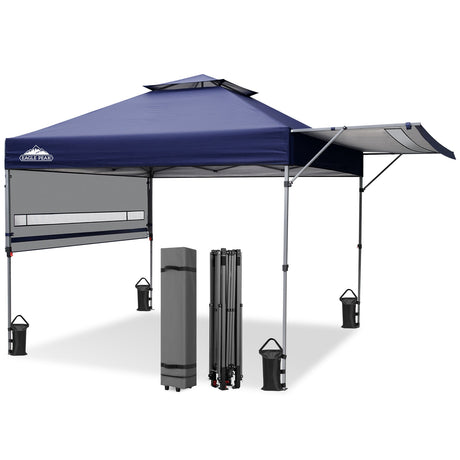 17x10 Pop up Gazebo Canopy Tent Outdoor Instant Canopy Shelter - Eagle Peak