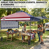 17x10 Pop up Gazebo Canopy Tent Outdoor Instant Canopy Shelter - Eagle Peak®