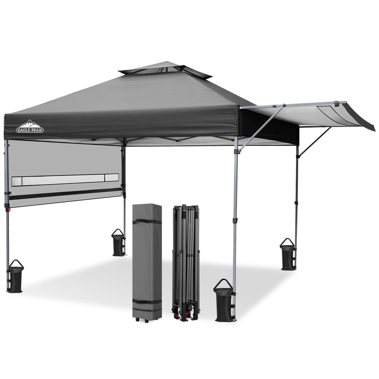 17x10 Pop up Gazebo Canopy Tent Outdoor Instant Canopy Shelter - Eagle Peak®