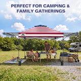 17x10 Pop up Gazebo Canopy Tent Outdoor Instant Canopy Shelter - Eagle Peak®