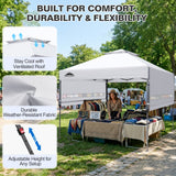17x10 Pop up Gazebo Canopy Tent Outdoor Instant Canopy Shelter - Eagle Peak®