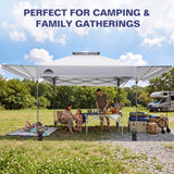 17x10 Pop up Gazebo Canopy Tent Outdoor Instant Canopy Shelter - Eagle Peak®