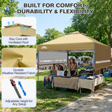17x10 Pop up Gazebo Canopy Tent Outdoor Instant Canopy Shelter - Eagle Peak®