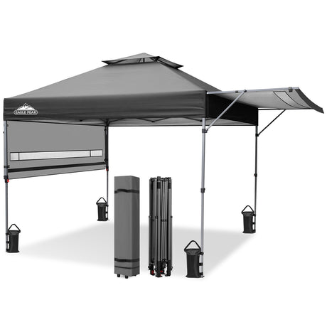17x10 Pop up Gazebo Canopy Tent Outdoor Instant Canopy Shelter - Eagle Peak