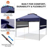 17x10 Pop up Gazebo Canopy Tent Outdoor Instant Canopy Shelter - Eagle Peak