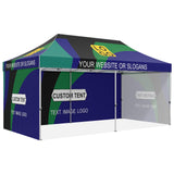 Custom Canopy Tent 10x20 with Logo, Custom Vendor Tent