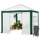 6x4/8x6/10x10 Walk In Pop Up Greenhouse