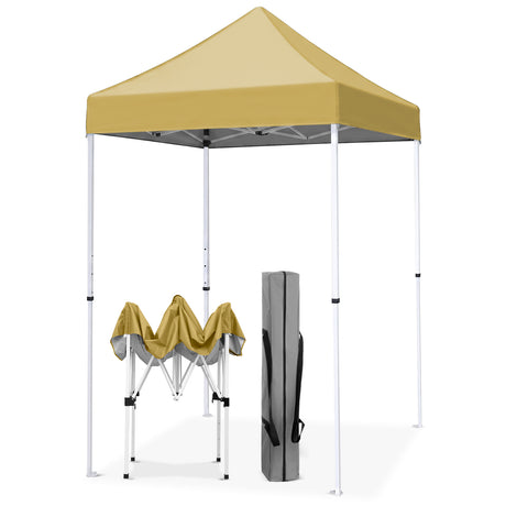 5x5 Pop Up Canopy Tent Instant Straight Leg  Outdoor Canopy Easy Set-up