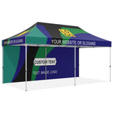 Custom Canopy Tent 10x20 with Logo, Custom Vendor Tent
