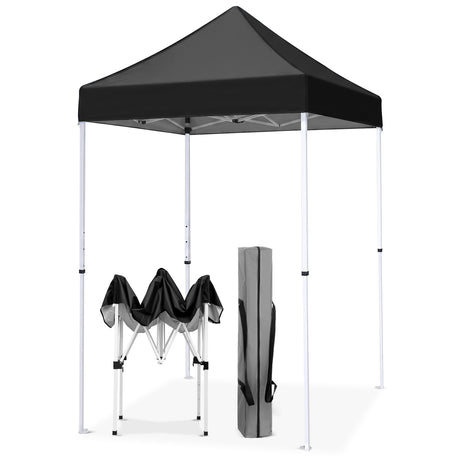 5x5 Pop Up Canopy Tent Instant Straight Leg  Outdoor Canopy Easy Set-up