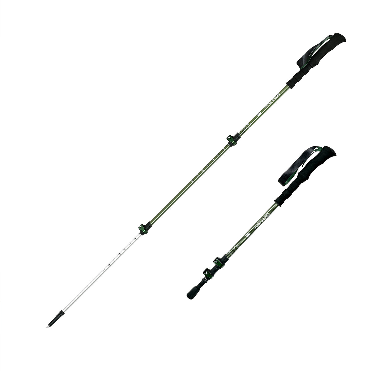 VALLEY 3-Section Adjustable Aluminum Trekking Poles