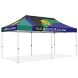 Custom Canopy Tent 10x20 with Logo, Custom Vendor Tent
