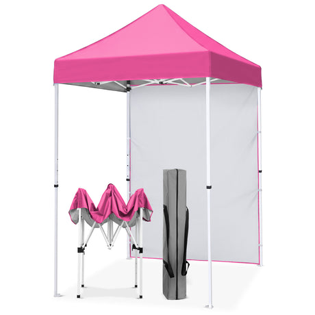 5x5 Pop Up Canopy Tent Instant Straight Leg  Outdoor Canopy Easy Set-up