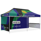 Custom Canopy Tent 10x20 with Logo, Custom Vendor Tent