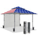 13x13 Pop Up Canopy Tent Sidewall, Extended Eaves