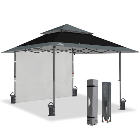 13x13 Pop Up Canopy Tent With Sidewall
