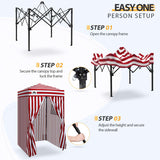 EAGLE PEAK Flex Ultra Compact 4x4 Pop-up Changing Room Canopy