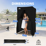 4x4 Pop Up Changing Tent, Flat Top Changing Room