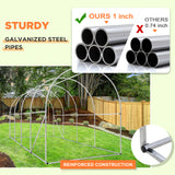 Tunnel Greenhouse Garden Green House, 13'x7'x7