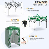 EAGLE PEAK Flex Ultra Compact 4x4 Pop-up Changing Room Canopy