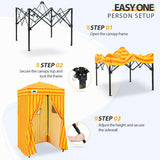 EAGLE PEAK Flex Ultra Compact 4x4 Pop-up Changing Room Canopy