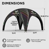 Custom Inflatable Event Tent with Logo,  Igloo Tent