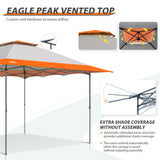 EAGLE PEAK 13x13 Straight Leg Pop Up Canopy Tent