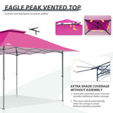 EAGLE PEAK 13x13 Straight Leg Pop Up Canopy Tent