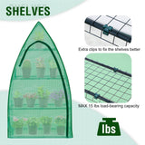 3 - Tier Mini Greenhouse with Shelves - Eagle Peak Custom Canopy Tent