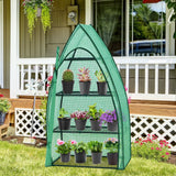 3 - Tier Mini Greenhouse with Shelves - Eagle Peak Custom Canopy Tent