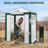 6x4/8x6/10x10 Walk In Pop Up Greenhouse