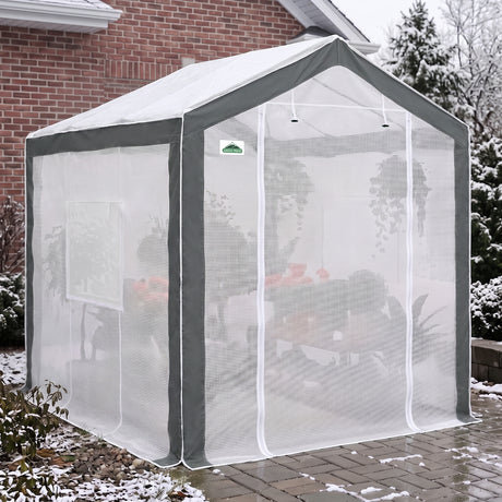 8x8 Walk In Pop Up Greenhouse