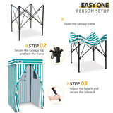 Flat Top 4x4 Pop-up Canopy Changing Room