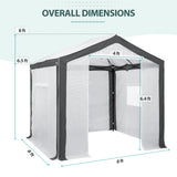 8x8 Walk In Pop Up Greenhouse