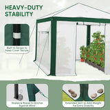 6x4/8x6/10x10 Walk In Pop Up Greenhouse