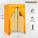 Flat Top 4x4 Pop-up Canopy Changing Room