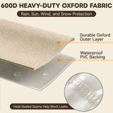 Patio Furniture Cover, Single Chair 31.5''W×32''D×28.5''H