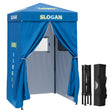 4x4 ft Commercial Privacy Shelter with Logo Printing - Eagle Peak