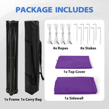 4x4 Pop Up Changing Tent, Flat Top Changing Room - Eagle Peak®