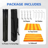 4x4 Pop Up Changing Tent, Flat Top Changing Room - Eagle Peak®