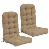 5" High Back Adirondack Chair Cushions, 49x20x5 in, Set of 1/2/4 - Eagle Peak Custom Canopy Tent